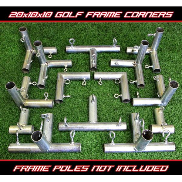 Cimarron Sports Golf Frame Corners - Pro Golf Simulator