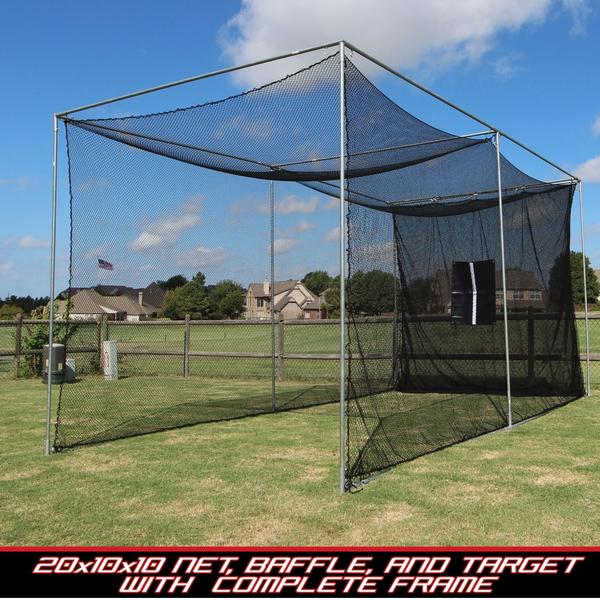 Cimarron Sports 20x10x10 Masters Golf Net - Pro Golf Simulator